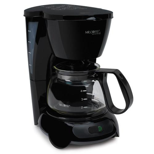 Sunbeam® Mr. Coffee® 4 Cup Coffeemaker - Black w/ Glass Carafe